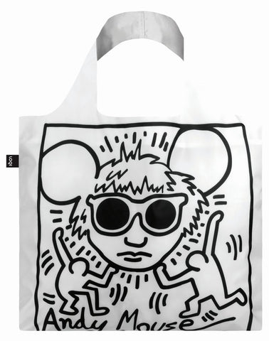 MUSEUM  Collection<br>Keith Haring <br>Untitled(Andy Mouse) Recycled bag<br>© Keith Haring Foundation Lisenced by Aretestar,New York<br>KH.AM
