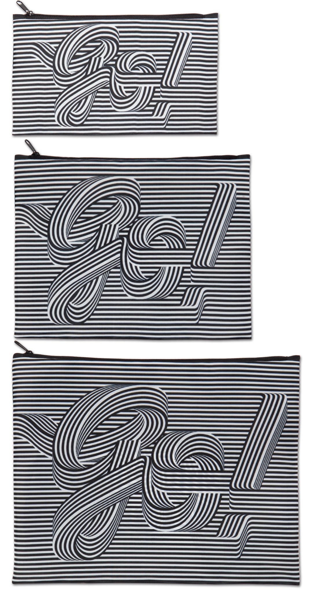 ARTISTS Collection/Zip Pockets/TYPE/GoGoGo/© Sagmeister & Walsh/ZP.TY.GO