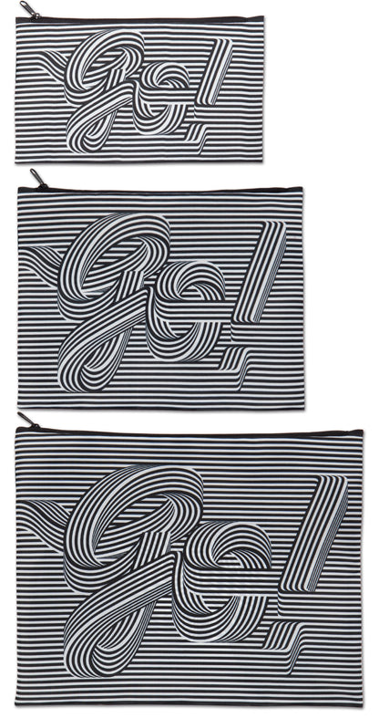 ARTISTS Collection/Zip Pockets/TYPE/GoGoGo/© Sagmeister & Walsh/ZP.TY.GO