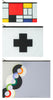 MUSEUM Collection<br>Zip Pockets <br>Mondrian<br>ZP.MU.MO