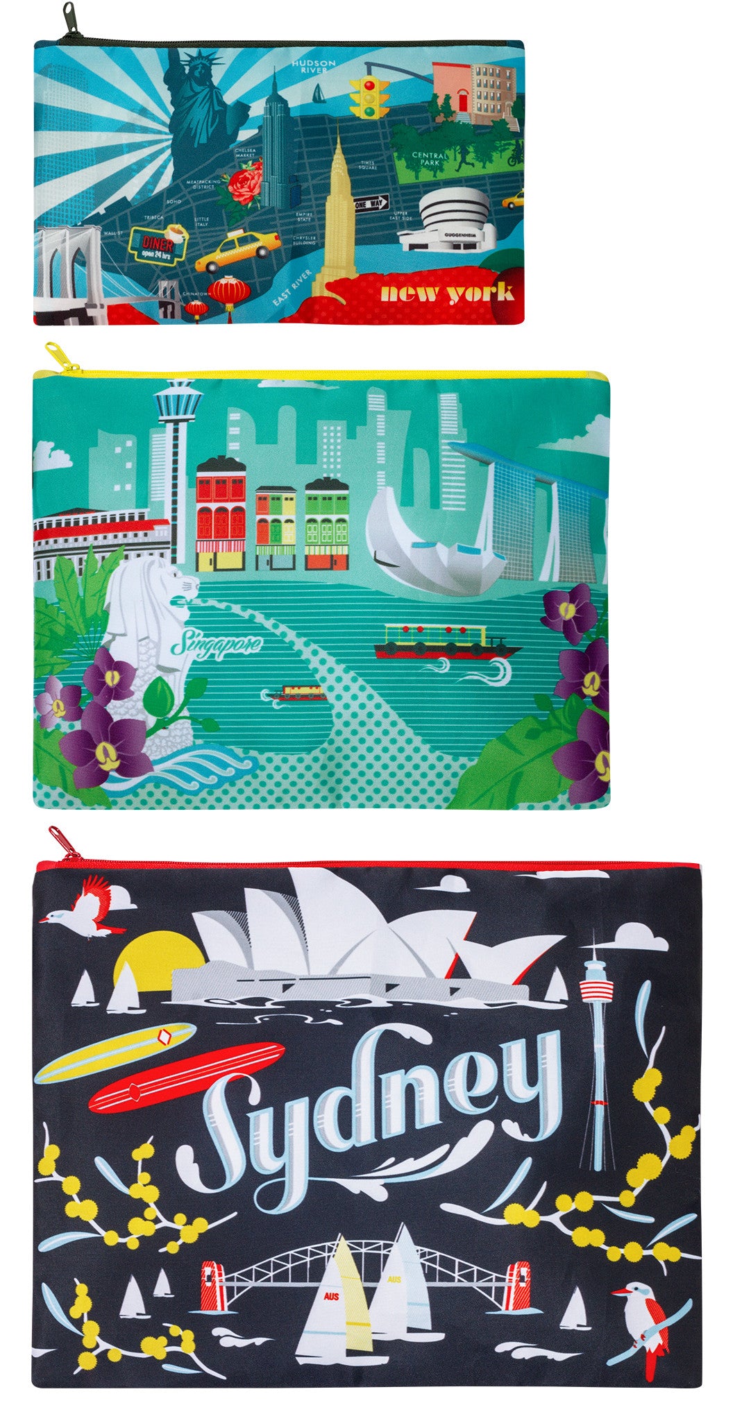 ARTISTS Collection/Zip Pockets/URBAN/ New York/ZP.UR.NY