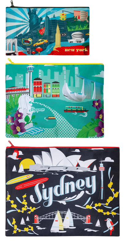 ARTISTS Collection/Zip Pockets/URBAN/ New York/ZP.UR.NY
