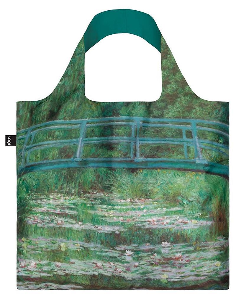 MUSEUM  Collection/Monet /Japanese Footbridge,1899 Recycled Bag/MO.FB.R