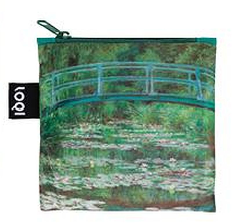 MUSEUM  Collection/Monet /Japanese Footbridge,1899 Recycled Bag/MO.FB.R