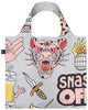 ARTISTS  Collection/SNASK /Tiger Snake Beer Gray  Recycled Bag/SN.TG.R