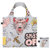 ARTISTS  Collection/SNASK /Tiger Snake Beer Gray  Recycled Bag/SN.TG.R