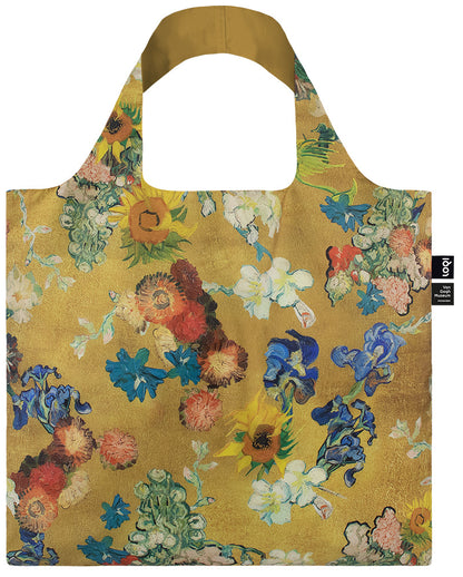 MUSEUM  Collection/VINCENT VAN GOGH /VGM 50th Anniversary Bouquet/Flower Pattern,Gold Recycled Bag/VGM.AG