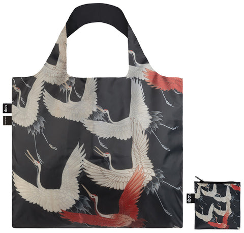 MUSEUM  Collection<br>ANONYMOUS <br>Furisode with a Myriad of Flying  Cranes  Recycled Bag<br>WH.CB