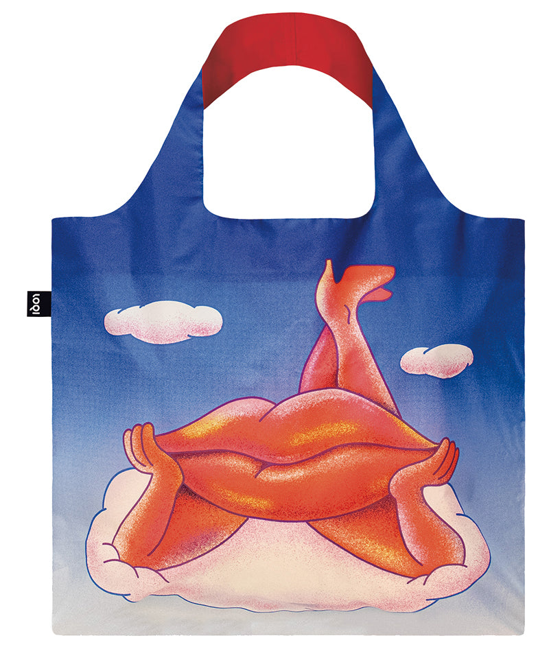 ARTISTS  Collection/YUVAL HAKER /Lippy Lips  Recycled Bag/YH.LL