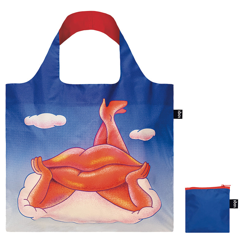 ARTISTS  Collection/YUVAL HAKER /Lippy Lips  Recycled Bag/YH.LL