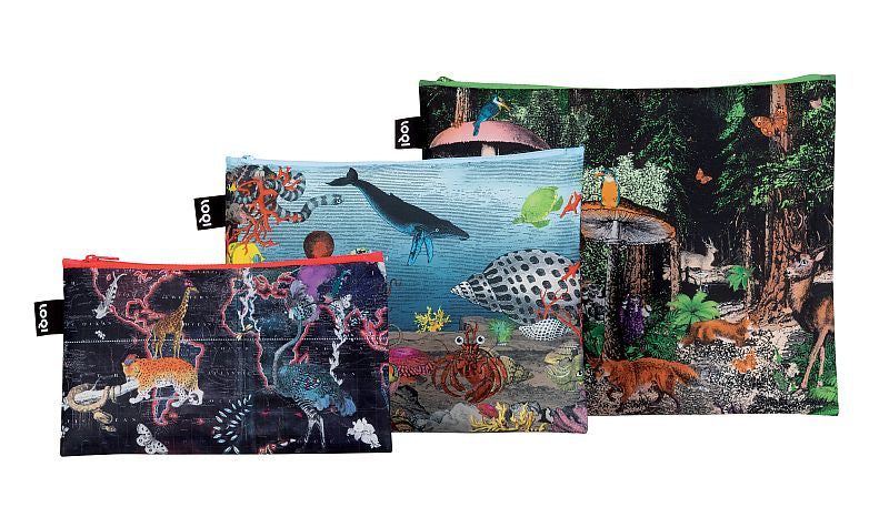 ARTISTS Collection/Zip Pockets/Kristjana S Williams Interiors/World Map/©Kristjana S Williams Interiors/ZP.KW.WM
