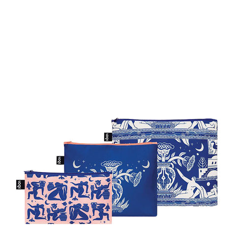 ARTISTS Collection/Zip Pockets Recycled/MARK CONLAN/ Ladies Looking Up/ZP.MC.LL