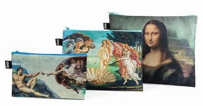 MUSEUM Collection/Zip Pockets/Michelangelo,Botticelli,Da Vinci/ZP.MU.MI