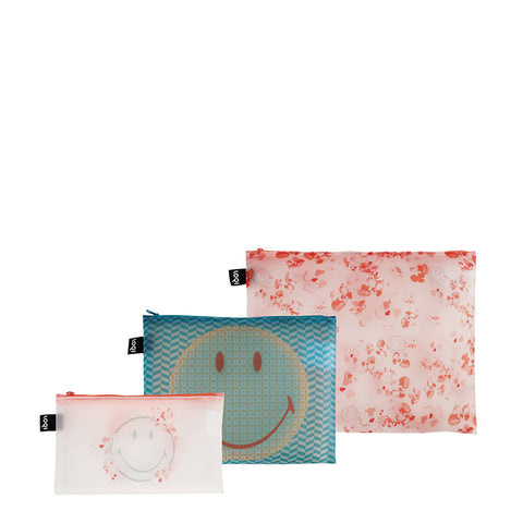 ARTISTS Collection<br>Zip Pockets <br>SMILEY Milky Blossom <br>ZP.TR.SB